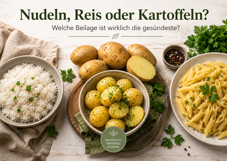 Nudeln, Reis oder Kartoffeln: Welche Beilage ist wirklich die gesündeste?