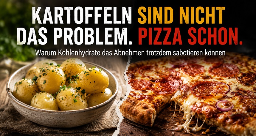 Kartoffeln sind nicht das Problem. Pizza schon.