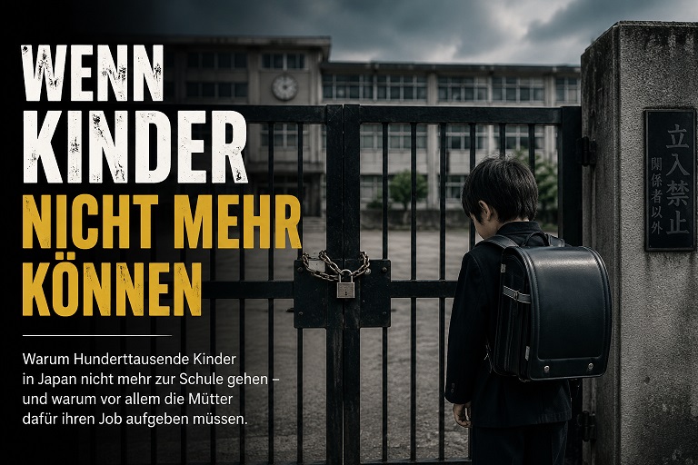 Wenn Kinder nicht mehr können: Was läuft an Japans Schulen schief?