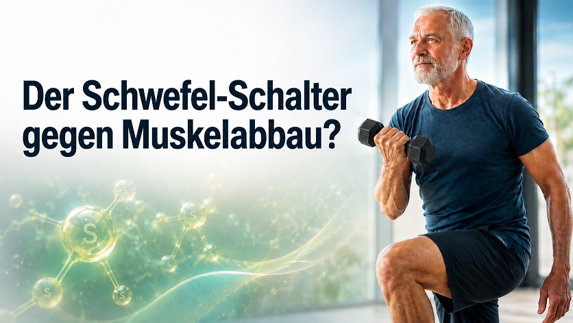 Der Schwefel-Schalter gegen Muskelabbau? Was Forscher über alternde Muskeln entdeckt haben