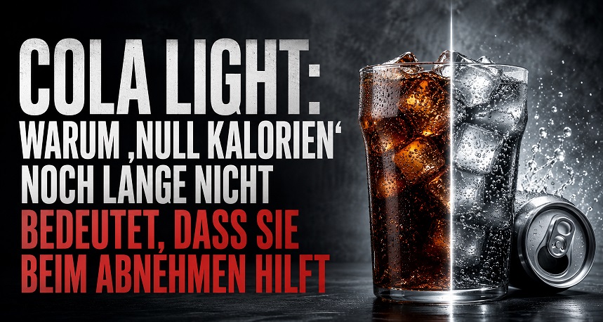 Cola Light: Warum „null Kalorien“ noch lange nicht bedeutet, dass das Getränk beim Abnehmen hilft