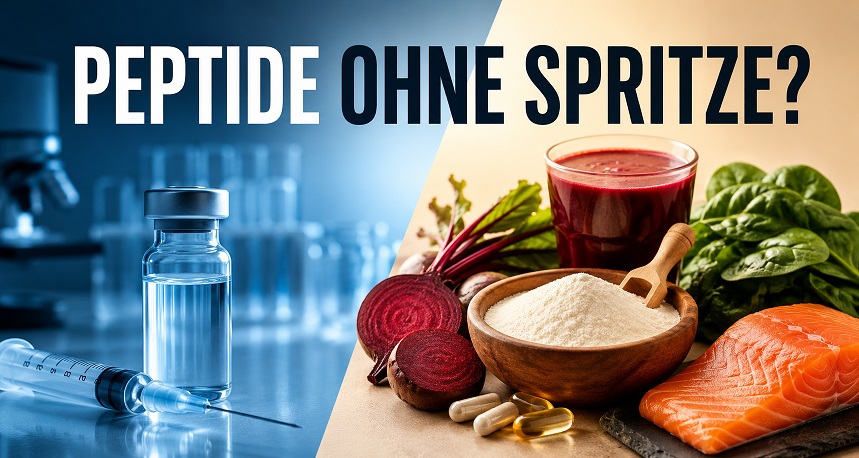 Peptide ohne Spritze? Was Ernährung und Supplemente wirklich leisten können
