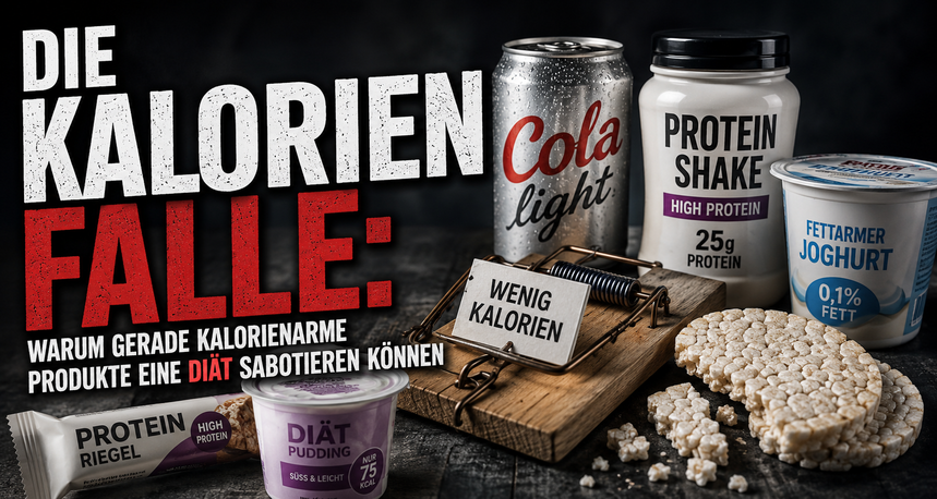 Die Kalorienfalle: Warum gerade kalorienarme Produkte eine Diät sabotieren können