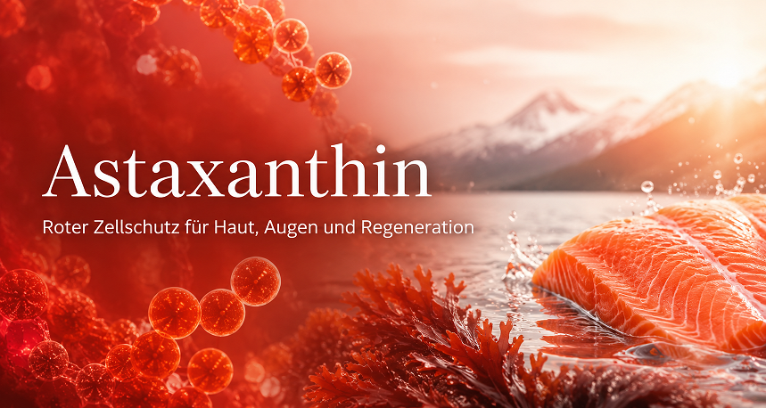 Astaxanthin: Roter Zellschutz für Haut, Augen und Muskeln – oder nur ein stark vermarktetes Antioxidans?