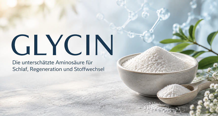 Glycin: Die unterschätzte Aminosäure für Kollagen, Schlaf, Entgiftung und gesundes Altern