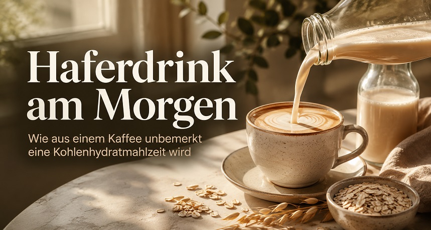 Haferdrink am Morgen: Wie aus einem Kaffee unbemerkt eine Kohlenhydratmahlzeit wird