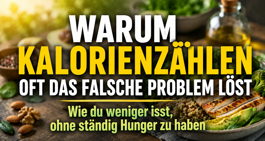 Warum Kalorienzählen beim Abnehmen oft das falsche Problem löst