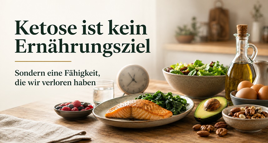 Ketose ist kein Ernährungsziel – sondern eine Fähigkeit, die wir verloren haben