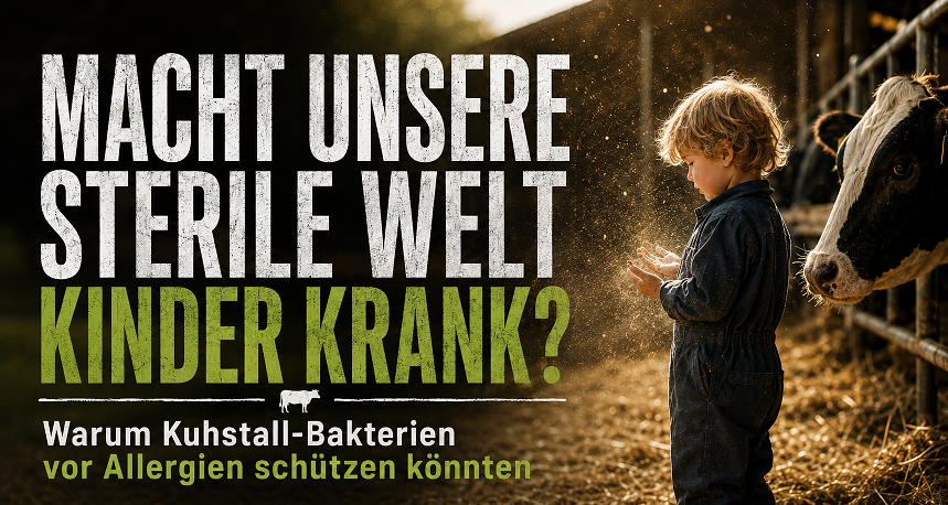 Macht unsere sterile Welt Kinder krank?