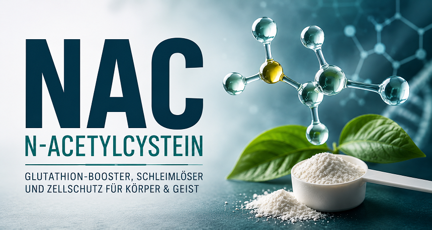 NAC: Glutathion-Booster, Schleimlöser und Zellschutz – was N-Acetylcystein wirklich kann