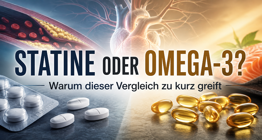 Statine gegen Omega-3? Warum dieser Vergleich in die Irre führt