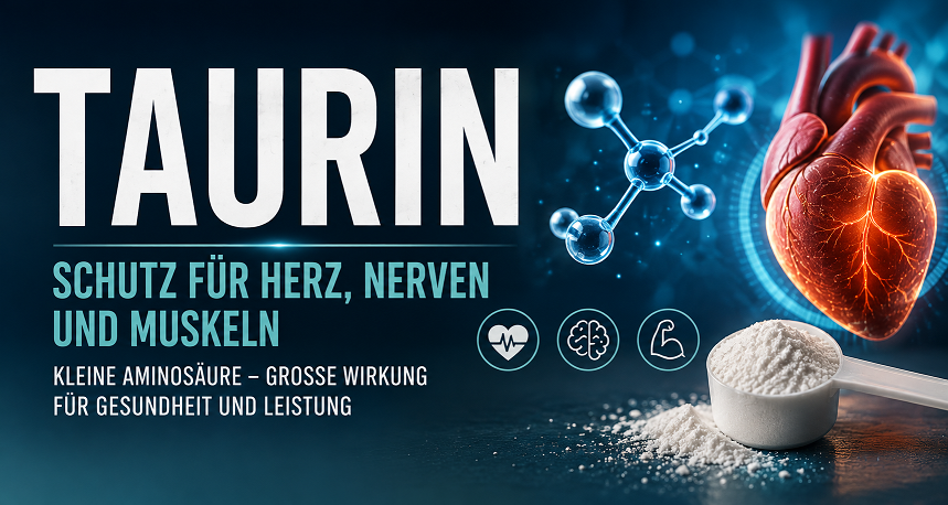 Taurin: Schutzstoff für Herz, Nerven und Muskeln – oder die nächste große Longevity-Hoffnung?