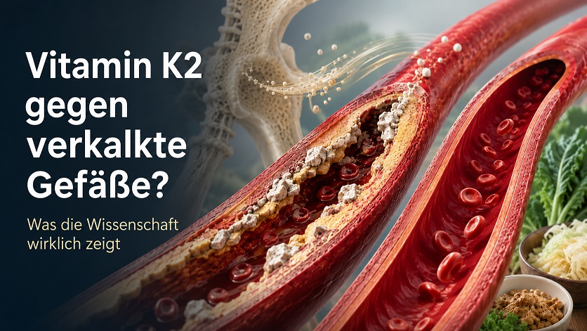 Vitamin K2 gegen verkalkte Gefäße: Das vergessene Vitamin, das Calcium den Weg weist?