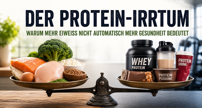Der Protein-Irrtum: Warum mehr Eiweiß nicht automatisch mehr Gesundheit bedeutet